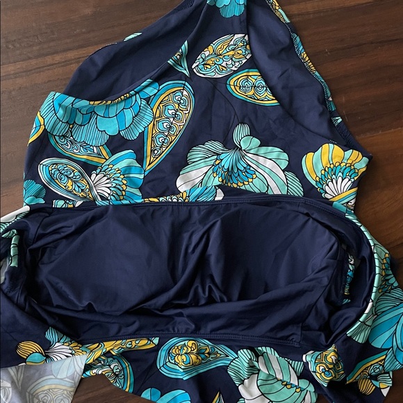 Trina Turk Navy Swimwear - Picture 7 of 9